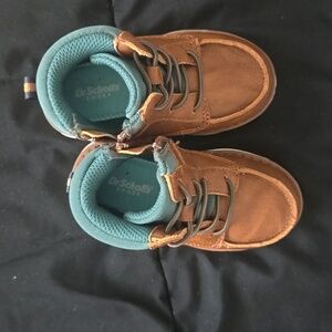 Dr. Scholl's Brown and Teal Shoes